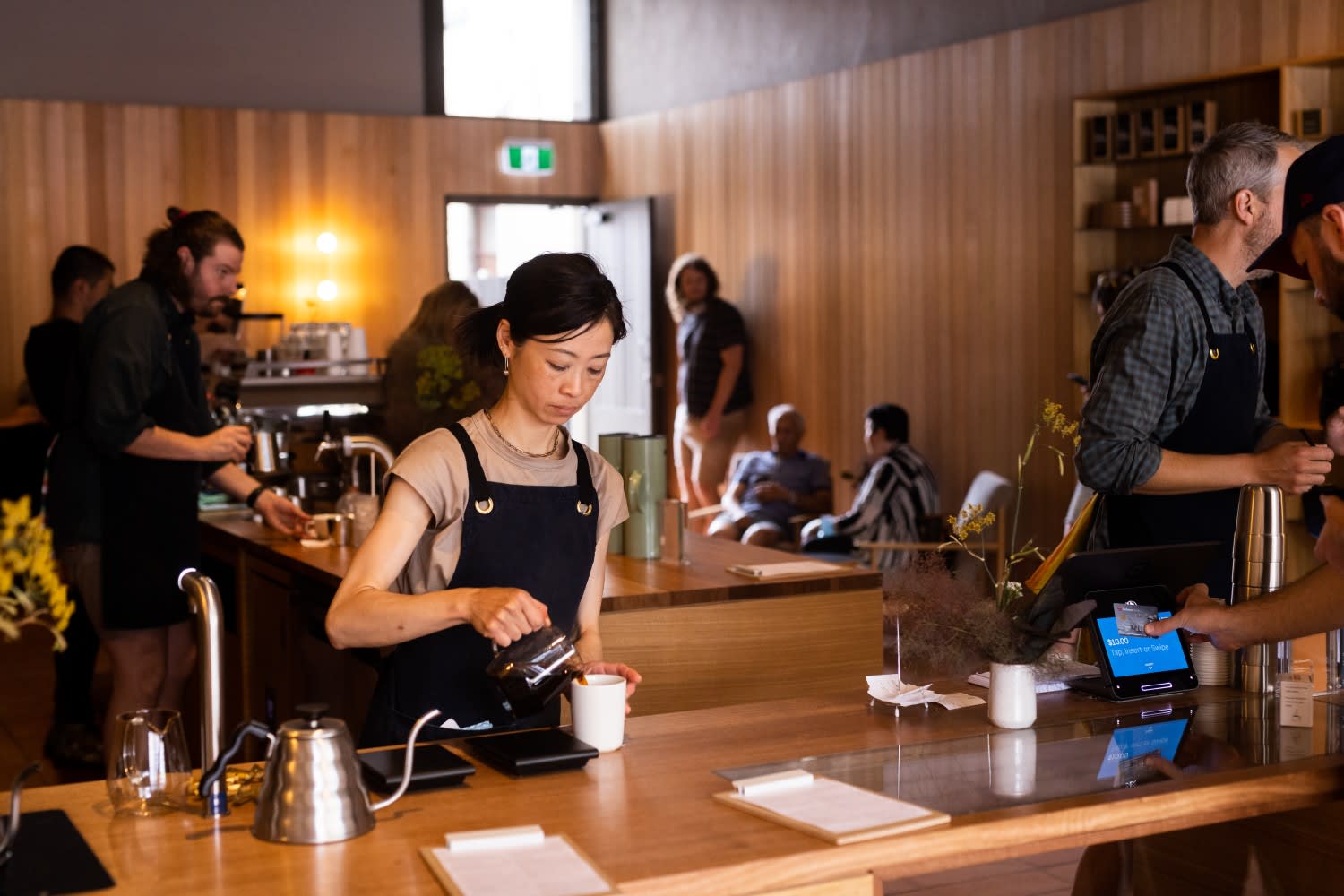 Market Lane is giving away free coffee all weekend from its new